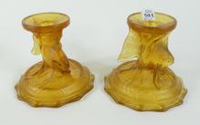 WALTHER AND SOHNE "FISH" CANDLEHOLDERS