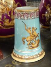 FOUR PIECES OF PRATT IRONSTONE POTTERY