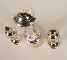 STERLING PEPPER MILL & SHAKERS