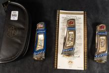 THREE FRANKLIN MINT "CIVIL WAR GENERALS" COLLECTOR KNIVES