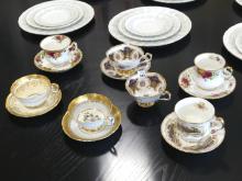 PARAGON DISHES, CUPS AND SAUCERS