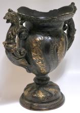 BRONZE URN