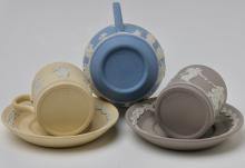 WEDGWOOD CUP & SAUCERS