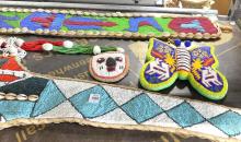 SIX BEADED INDIGENOUS ITEMS