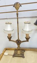 TWO "CANDELABRA" TABLE LAMPS