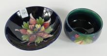 TWO MOORCROFT POTTERY BOWLS