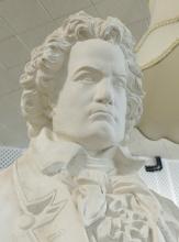 CERAMIC "BEETHOVEN" BUST