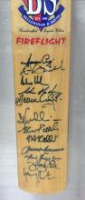 AUTOGRAPHED CRICKET BAT