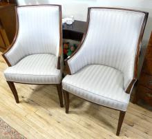 PAIR OF ARMCHAIRS