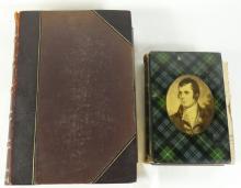 TWO ANTIQUE ROBERT BURNS BOOKS