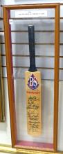 AUTOGRAPHED CRICKET BAT