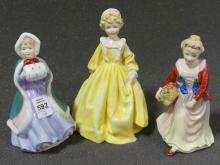 ROYAL WORCESTER AND PARAGON FIGURINES