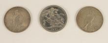 THREE SILVER COINS