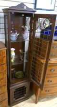 ILLUMINATED CURIO CABINET