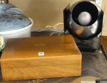 MCM LAMP AND HUMIDOR