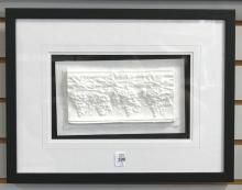 FRAMED PORCELAIN PLAQUES