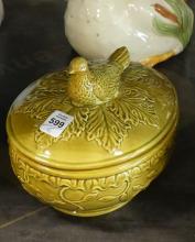 COVERED DISHES, TUREEN AND TEAPOT