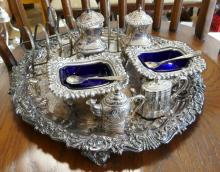 SILVERPLATE TABLE ACCESSORIES