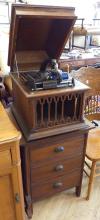 EDISON PHONOGRAPH AND STAND