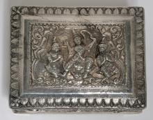 BURMESE SILVER BOX