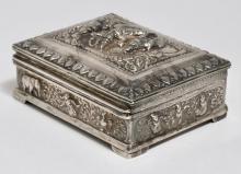 BURMESE SILVER BOX