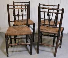 SET OF FOUR CHAIRS