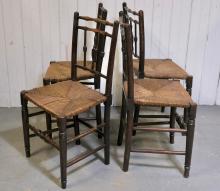 SET OF FOUR CHAIRS