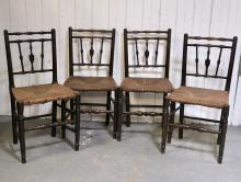 SET OF FOUR CHAIRS