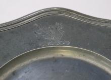 PEWTER PLATES