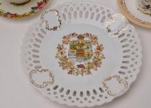 RARE SHELLEY CUP & SAUCER, ETC.