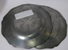 PEWTER PLATES