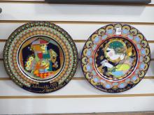 THREE BJORN WIINBLAD PLATES