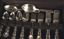 BIRKS REGENCY PLATE FLATWARE SERVICE