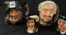 SIX ROYAL DOULTON CHARACTER JUGS