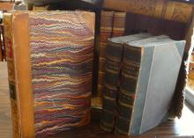 BOX OF 19TH CENTURY BOOKS