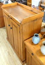 ANTIQUE PINE JAM CUPBOARD