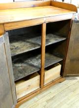 ANTIQUE PINE JAM CUPBOARD