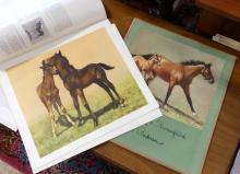 THREE UNFRAMED PRINT SETS