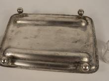 GEORGIAN SILVERPLATE STANDISH