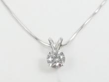 DIAMOND PENDANT ON CHAIN