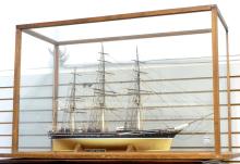 LARGE "CUTTY SARK" SHIP MODEL