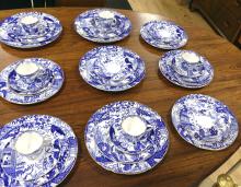 ROYAL CROWN DERBY "BLUE MIKADO" DINNERWARE
