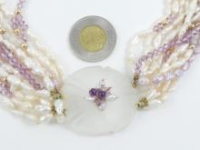 ONE-OF-A-KIND BEAD & PEARL NECKLACE