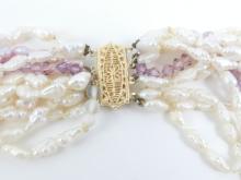 ONE-OF-A-KIND BEAD & PEARL NECKLACE