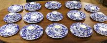ROYAL CROWN DERBY "BLUE MIKADO" DINNERWARE