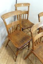 SET OF EAST COAST CHICKEN COOP CHAIRS