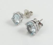 AQUAMARINE EARRINGS