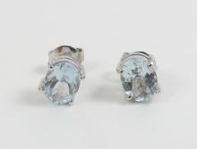 AQUAMARINE EARRINGS