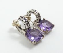 AMETHYST EARRINGS