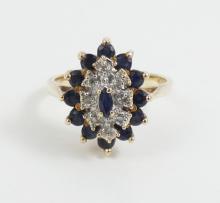 LADIES' VINTAGE COCKTAIL RING